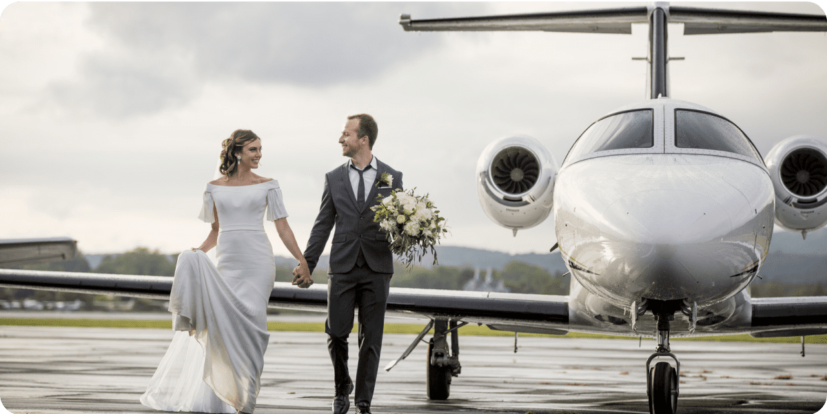 Wedding Private Jet Charter